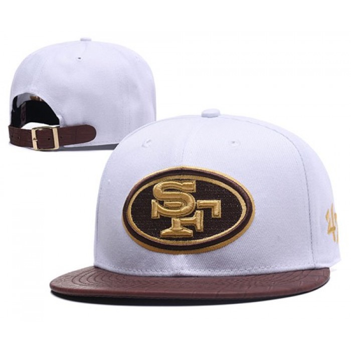 NFL San Francisco 49ers Stitched Snapback Hats 131