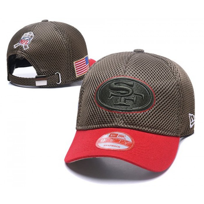 NFL San Francisco 49ers Stitched Snapback Hats 133