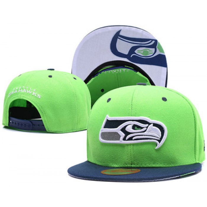 NFL Seattle Seahawks Team Logo Snapback Adjustable Hat L79