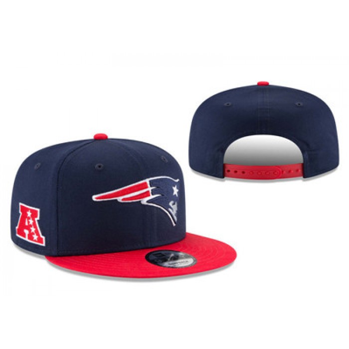 NFL New England Patriots Team Logo Snapback Adjustable Hat LT004