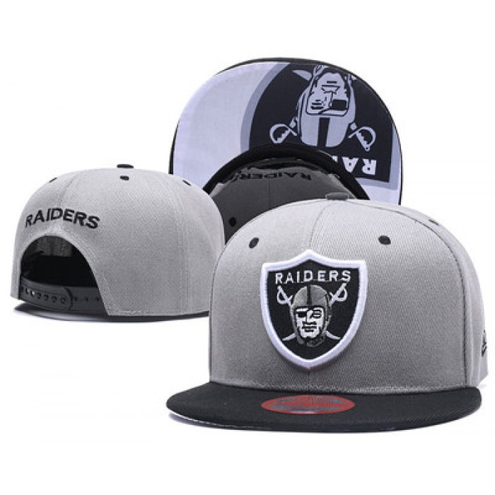 NFL Oakland Raiders Team Logo Snapback Adjustable Hat LT101