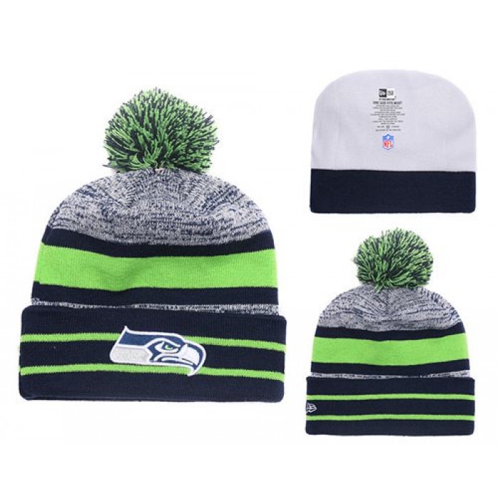 NFL Seattle Seahawks Logo Stitched Knit Beanies 014