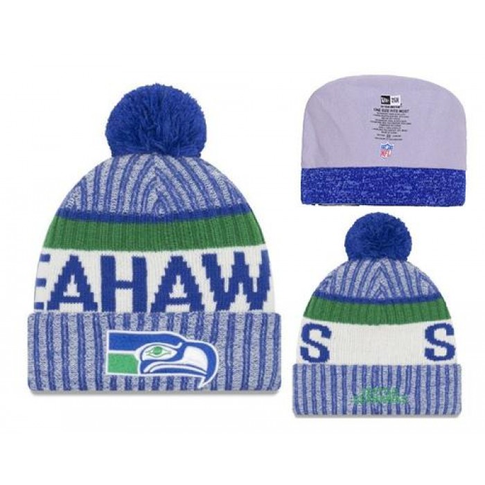 NFL Seattle Seahawks Logo Stitched Knit Beanies 015
