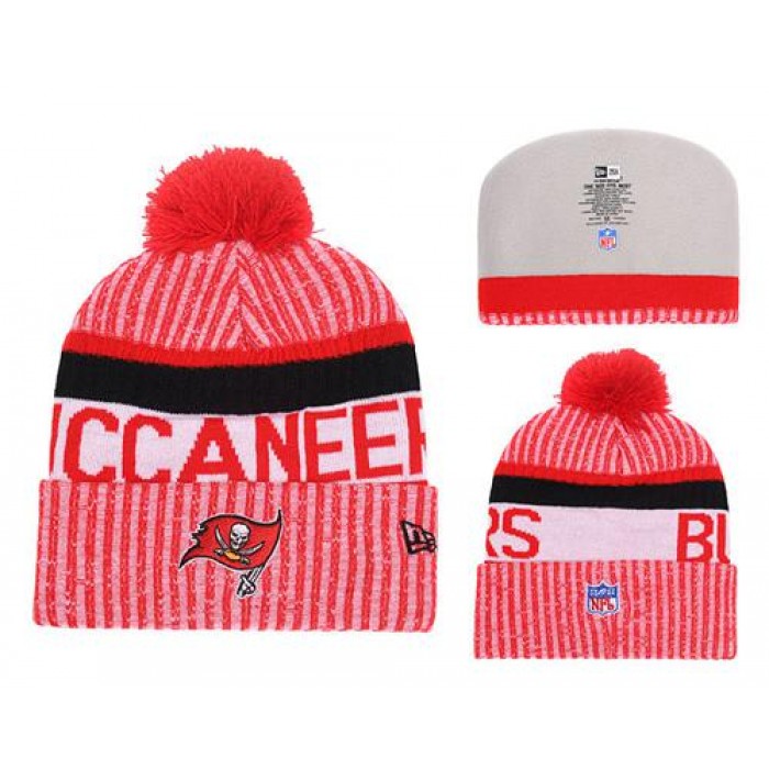 NFL Tampa Bay Buccaneers Logo Stitched Knit Beanies 003
