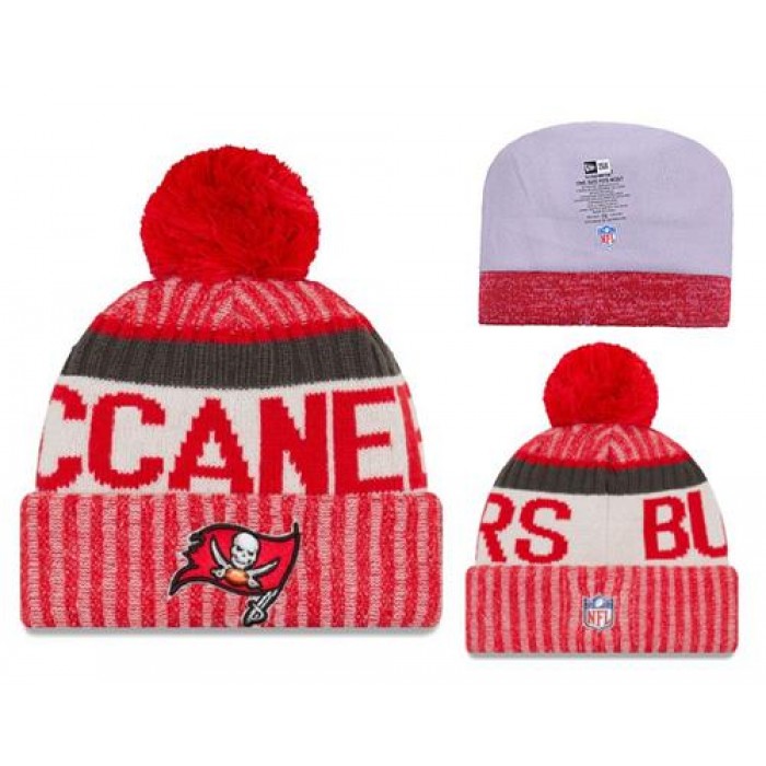 NFL Tampa Bay Buccaneers Logo Stitched Knit Beanies 001