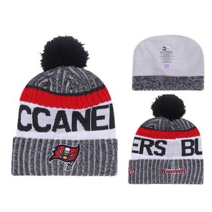NFL Tampa Bay Buccaneers Logo Stitched Knit Beanies 005