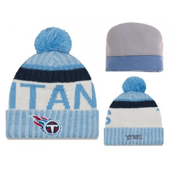 NFL Tennessee Titans Logo Stitched Knit Beanies 001