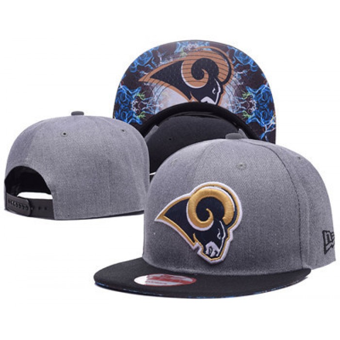 NFL Los Angeles Rams Team Logo Snapback Adjustable Hat