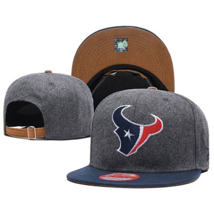 NFL Houston Texans Team Logo Snapback Adjustable Hat