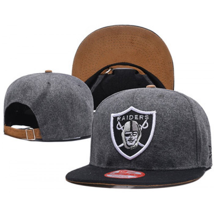 NFL Oakland Raiders Team Logo Snapback Adjustable Hat