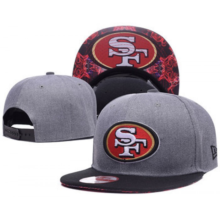 NFL San Francisco 49ers Fresh Logo Adjustable Hat 11