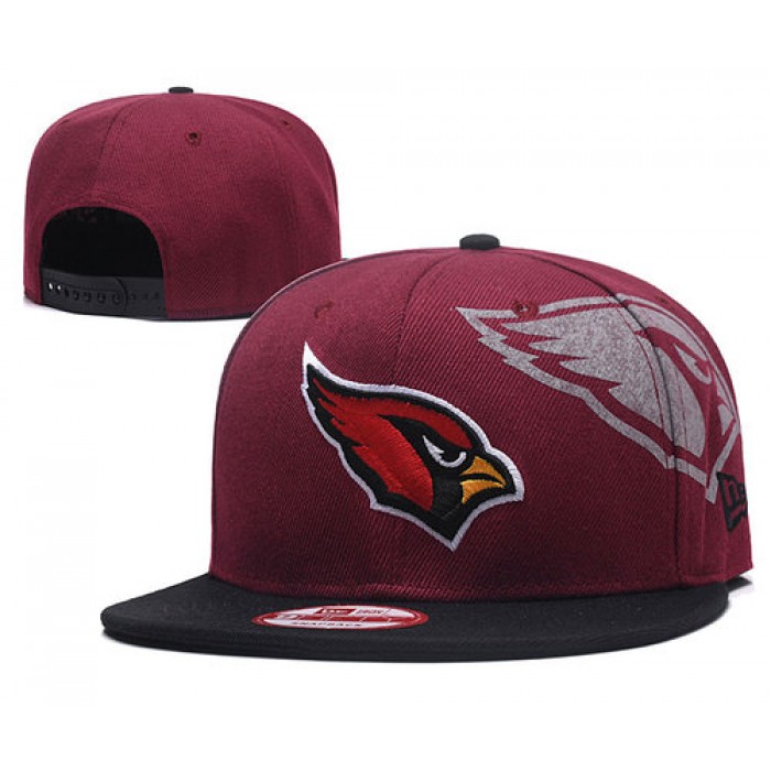 Arizona Cardinals Team Logo Red Adjustable Hat