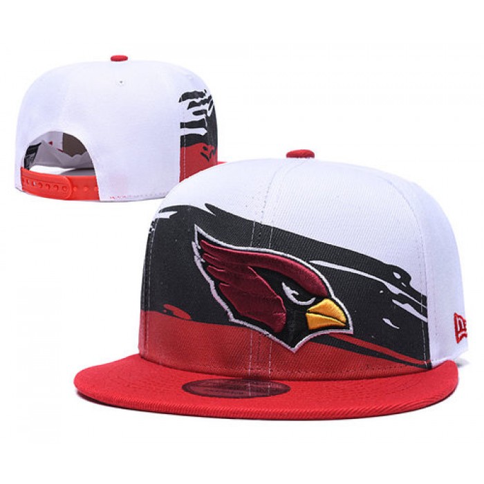 Arizona Cardinals Team Logo Red White Adjustable Hat