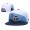 Titans Team Logo Navy Blue White Adjustable Hat TX