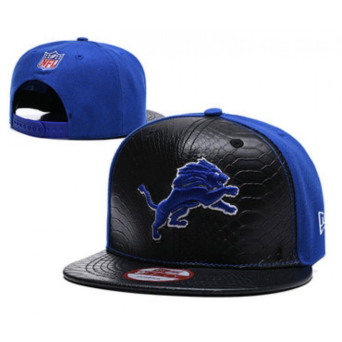 NFL Detroit Lions Stitched Snapback Hat YD