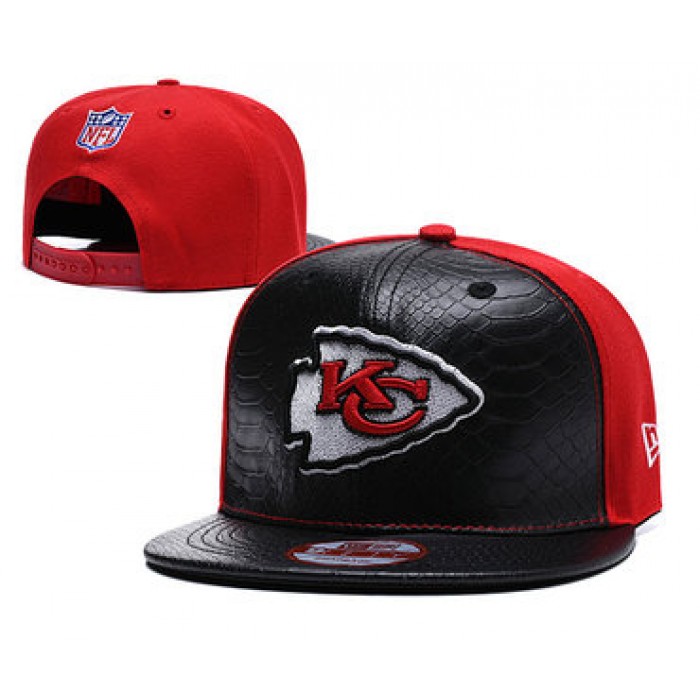 NFL Kansas Chiefs Team Logo Red Adjustable Hat YD