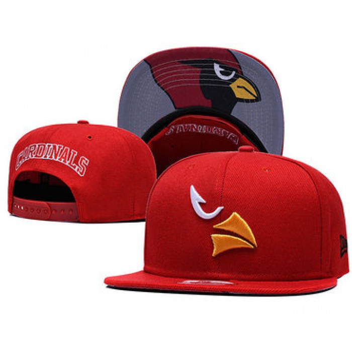 Arizona Cardinals Team Logo Red Adjustable Hat GS