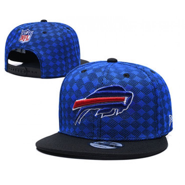 Bills Team Logo Royal Black Adjustable Hat TX