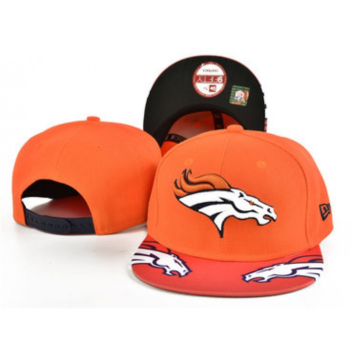 Broncos Fresh Logo Orange Adjustable Hat SF