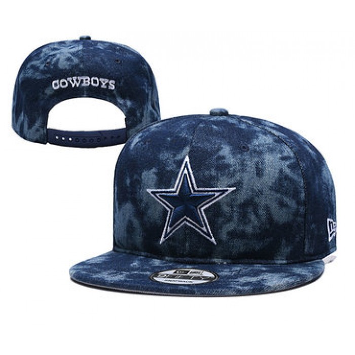 Cowboys Team Logo Smoke Gray Adjustable Hat YD
