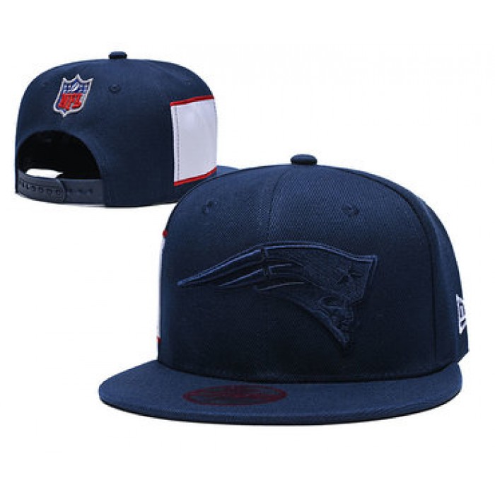 Patriots Team Logo Navy Adjustable Hat LT1