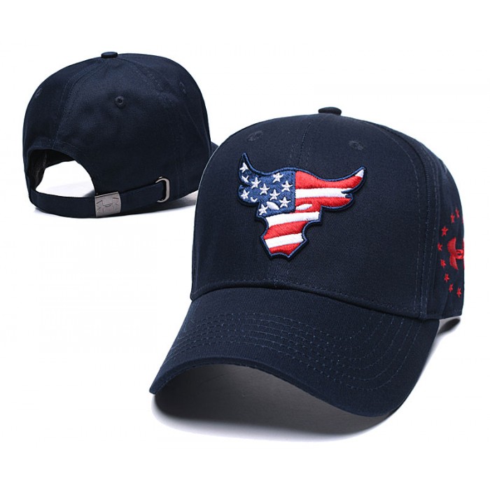 Texans Team Logo Navy Peaked Adjustable Hat TX