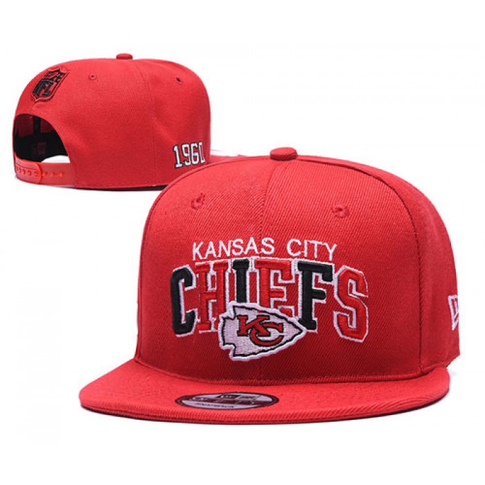 Chiefs Team Logo Red 1960 Anniversary Adjustable Hat YD