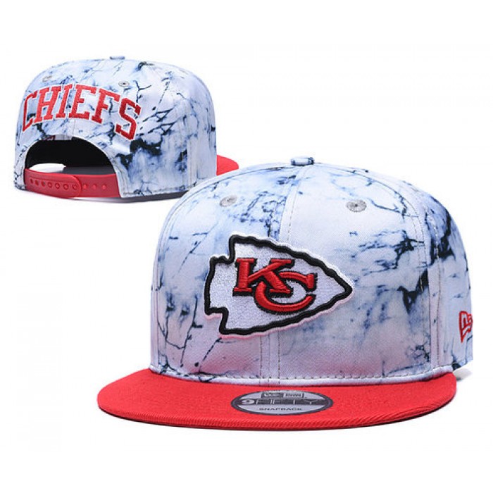 Chiefs Team Logo Smoke Red Adjustable Hat TX