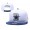 Cowboys Team Logo White Blue Adjustable Hat YD