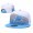 Lions Team Logo White Blue Adjustable Hat GS
