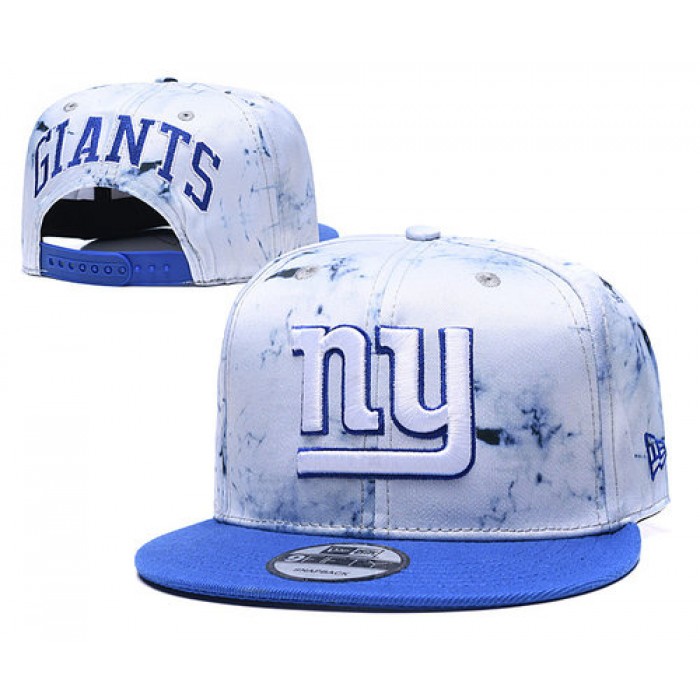 New York Giants Team Logo Smoke Royal Adjustable Hat TX