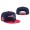 Patriots Team Logo Navy Red Adjustable Hat LT