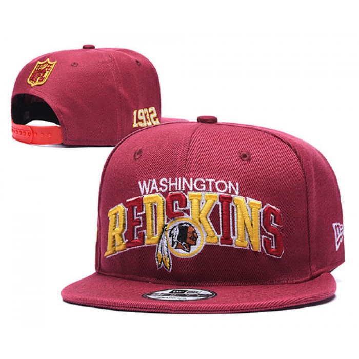 Redskins Team Logo Red 1932 Anniversary Adjustable Hat YD