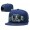 Seahawks Team Logo Navy 1976 Anniversary Adjustable Hat YD