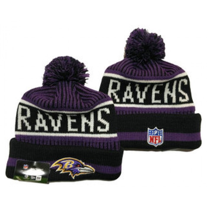 Baltimore Ravens Beanies Hat YD