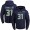 Nike Seahawks #31 Kam Chancellor Navy Blue Name & Number Pullover NFL Hoodie
