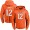 Nike Broncos #12 Paxton Lynch Orange Name & Number Pullover NFL Hoodie