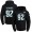 Nike Eagles #92 Reggie White Black Name & Number Pullover NFL Hoodie