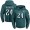 Nike Eagles #24 Ryan Mathews Midnight Green Name & Number Pullover NFL Hoodie