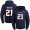 Nike Patriots #21 Malcolm Butler Navy Blue Name & Number Pullover NFL Hoodie