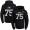 Nike Raiders #75 Howie Long Black Name & Number Pullover NFL Hoodie