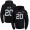 Nike Raiders #20 Nate Allen Black Name & Number Pullover NFL Hoodie