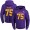 Nike Vikings #75 Matt Kalil Purple Gold No. Name & Number Pullover NFL Hoodie