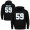 Panthers #59 Luke Kuechly Black Majestic Eligible Receiver II Name & Number NFL Hoodie