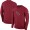 Men's Arizona Cardinals Nike Cardinal Sideline Team Logo Performance Sweatshirt