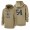 Dallas Cowboys #54 Jaylon Smith Nike Tan 2019 Salute To Service Name & Number Sideline Therma Pullover Hoodie