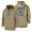 Detroit Lions #26 C.J. Anderson Nike Tan 2019 Salute To Service Name & Number Sideline Therma Pullover Hoodie