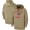 Men's New England Patriots Nike Tan 2019 Salute to Service Sideline Therma Pullover Hoodie