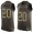 Men's Tampa Bay Buccaneers #20 Ronde Barber Green Salute to Service Hot Pressing Player Name & Number Nike NFL Tank Top Jersey