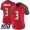 Nike Buccaneers #3 Jameis Winston Red Team Color Women's Stitched NFL 100th Season Vapor Limited Jersey